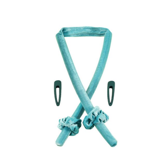 Velvet Heatless Curling Rods Hair Headbands Silk Hair Rollers Curlers Ribbon Wet and Wavy Bundles Flexi Hair Tools Wave Formers