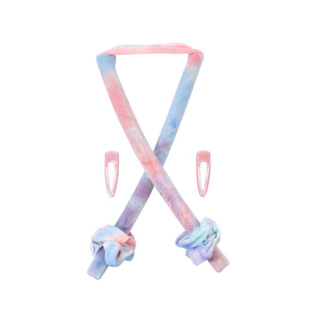 Velvet Heatless Curling Rods Hair Headbands Silk Hair Rollers Curlers Ribbon Wet and Wavy Bundles Flexi Hair Tools Wave Formers