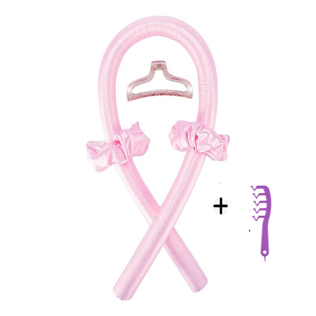 Heatless Hair Curlers Curling Iron Headband Lazy Curler Silk Heatless Curling Wand Make Curly Hair Styling Tool boucleur cheveux