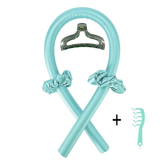 Heatless Hair Curlers Curling Iron Headband Lazy Curler Silk Heatless Curling Wand Make Curly Hair Styling Tool boucleur cheveux