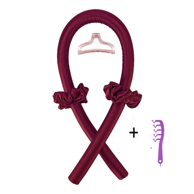 Heatless Hair Curlers Curling Iron Headband Lazy Curler Silk Heatless Curling Wand Make Curly Hair Styling Tool boucleur cheveux