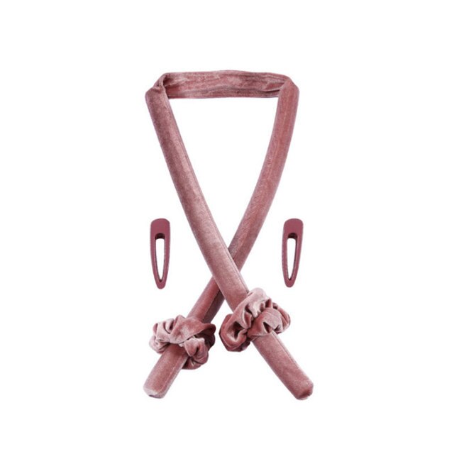 Velvet Heatless Curling Rods Hair Headbands Silk Hair Rollers Curlers Ribbon Wet and Wavy Bundles Flexi Hair Tools Wave Formers