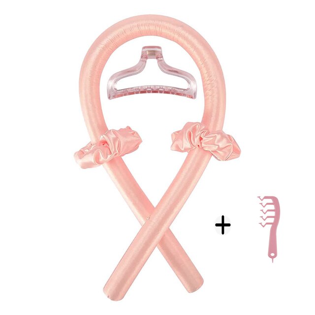 Heatless Hair Curlers Curling Iron Headband Lazy Curler Silk Heatless Curling Wand Make Curly Hair Styling Tool boucleur cheveux