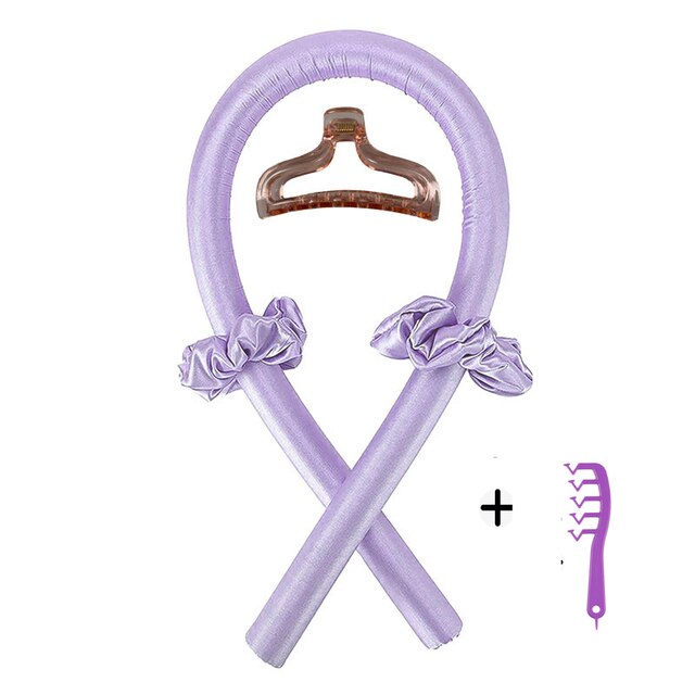 Heatless Hair Curlers Curling Iron Headband Lazy Curler Silk Heatless Curling Wand Make Curly Hair Styling Tool boucleur cheveux