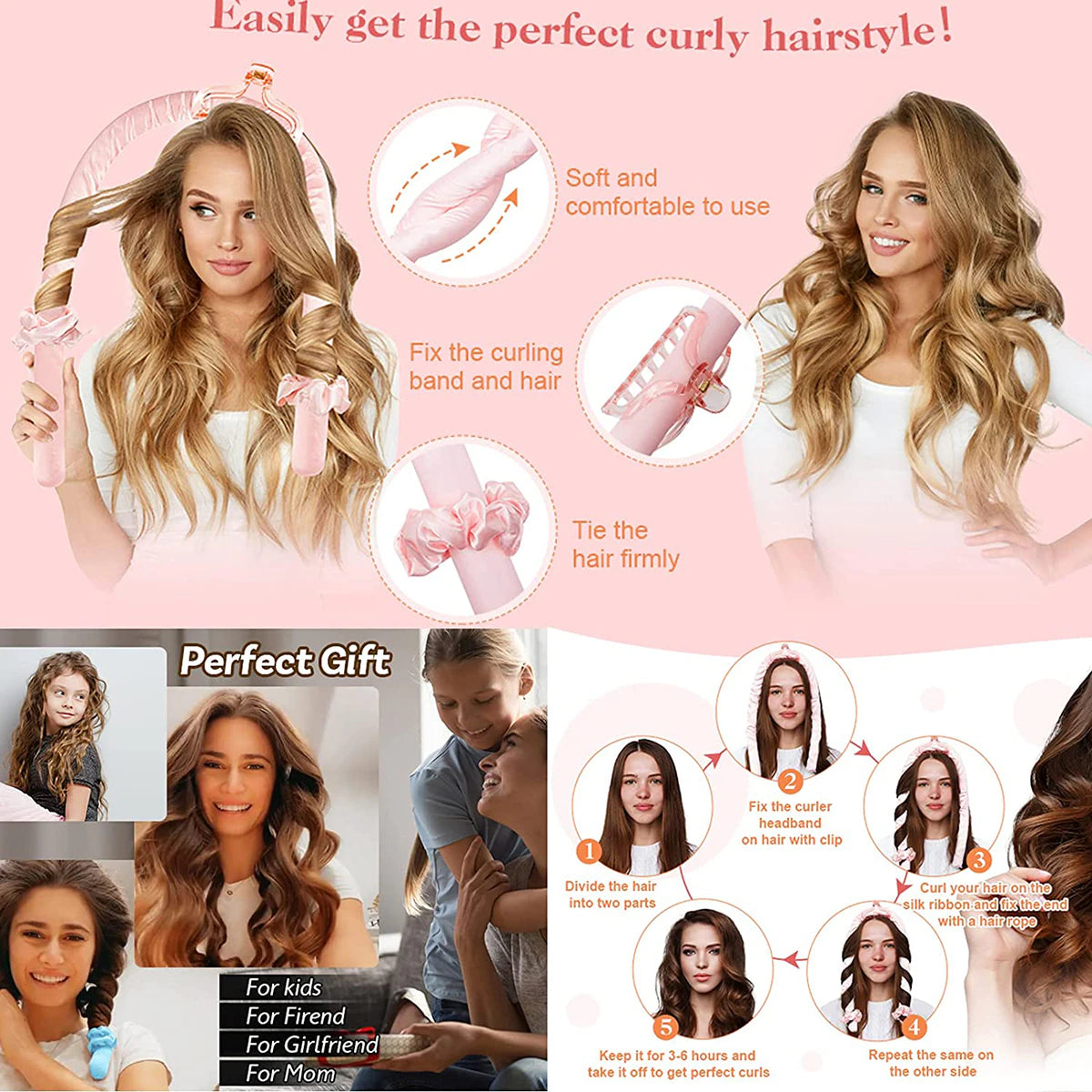 Heatless Hair Roller