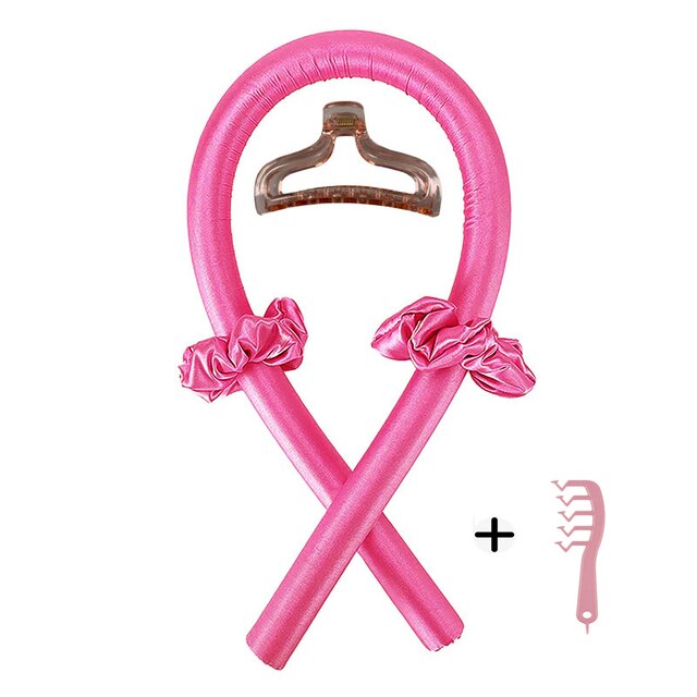 Heatless Hair Curlers Curling Iron Headband Lazy Curler Silk Heatless Curling Wand Make Curly Hair Styling Tool boucleur cheveux